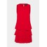 Lauren Ralph Lauren CLASSIC SOLID DRESS Sukienka letnia orient red L4221C11I