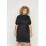 Vero Moda Curve VMFOREST DRESS Sukienka z dżerseju black VEE21C04G