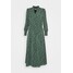 ONLY ONLJENNA V-NECK MIDI DRESS Sukienka letnia chinois green/black ON321C1XS