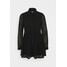 Missguided Petite DOBBY SPOT SMOCK DRESS Sukienka koszulowa black M0V21C0H8