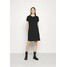 NU-IN BOXY DRESS Sukienka z dżerseju black NUF21C00G