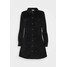 Noisy May Petite NMLISA BUTTON DRESS Sukienka letnia black NM521C02M