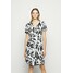 Diane von Furstenberg SAVILLE Sukienka letnia mantras ivory DF221C06G