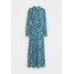 Fabienne Chapot LONG DRESS Długa sukienka dusty blue/mint green FAH21C01K