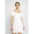 Nly by Nelly LUSCIOUS DRESS Sukienka koktajlowa white NEG21C08J
