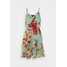 Vero Moda VMWONDA FRILL SINGLET SHORT DRESS Sukienka letnia jadeite/asta VE121C295