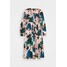 Marks & Spencer London PRINTED MIDI DRES Sukienka letnia multi-coloured QM421C03Q