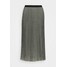 EDITED WILIA SKIRT Spódnica plisowana silber/grau EDD21B04J