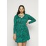 Simply Be SWING DRESS Sukienka z dżerseju green SIE21C056