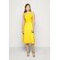 Lauren Ralph Lauren MID WEIGHT DRESS COMBO Sukienka letnia summer lemon L4221C11E