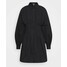 Missguided Tall CINCHED WAIST DRESS Sukienka koszulowa black MIG21C08Y