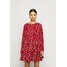 Missguided Petite LONG SLEEVE SMOCK DRESS Sukienka letnia brick M0V21C0FS