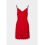Tommy Jeans ESSENTIAL STRAP DRESS Sukienka letnia deep crimson TOB21C056