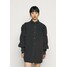 Missguided Petite ELASTICATED PUFF SLEEVE DRESS Sukienka jeansowa black M0V21C0EZ