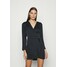 Abercrombie & Fitch PARTY VNECK DRESS Sukienka letnia black A0F21C07H
