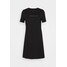 Armani Exchange VESTITO Sukienka z dżerseju black ARC21C02F