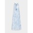 Derhy SUNLIGHT DRESS Długa sukienka blue RD521C0KG