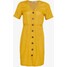 ONLY Petite ONLVIVA LIFE BUTTON DRESS Sukienka letnia golden spice OP421C06T
