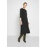 Selected Femme SLFJADE ORIANA MIDI DRESS Sukienka letnia black SE521C0RZ
