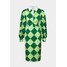 Glamorous COLLAR MIDI DRESS Sukienka letnia green diamond GL921C0OK