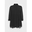 Missguided Plus DOBBY SPOT SMOCK DRESS Sukienka letnia black M0U21C0FD