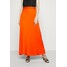Esprit Collection DRAPE Długa spódnica red orange ES421B0B2