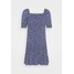 Monki MOA DRESS Sukienka letnia blue bright MOQ21C08G