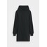 NU-IN OVERSIZED HOODIE DRESS Sukienka letnia black NUI21C000