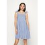 Monki THELMA SUMMER DRESS Sukienka letnia blue medium MOQ21C08Q