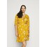 Vero Moda Curve VMLYA 3/4 ABOVE KNEE DRESS Sukienka letnia mustard VEE21C03Z