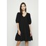 ONLY ONLDORA PUFF DRESS Sukienka dzianinowa black ON321C205