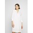 Marc O'Polo PURE MIJA DRESS WIDE BODY FIT LONG SLEEVES Sukienka letnia clear white M3X21C00X