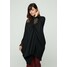 Zizzi EINFARBIGES MIT STRUKTUR Sukienka letnia black Z1721C0TQ
