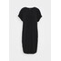 Lindex DRESS MARIA Sukienka z dżerseju black L2E21C003
