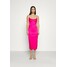 Missguided DIAMANTEN LOOK TIE STRAP DRESS Sukienka koktajlowa hot pink M0Q21C1PS