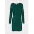 edc by Esprit DRESS Sukienka dzianinowa dark teal green ED121C0ST