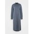 Missguided Tall UTILITY MIDI DRESS Sukienka koszulowa slate blue MIG21C0AB