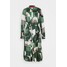 MAX&Co. SPUGNA Sukienka letnia dark green pattern MQ921C08X
