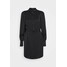 DESIGNERS REMIX EMMY SHORT DRESS Sukienka koszulowa black DEA21C038
