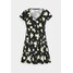 Hollister Co. SHORT DRESS Sukienka z dżerseju black H0421C03A