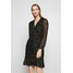 Diane von Furstenberg BEA Sukienka koktajlowa black/multi-coloured DF221C02T