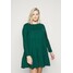 Missguided Plus TIERED SMOCK DRESS Sukienka letnia green M0U21C0EC