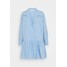 sandro Sukienka koszulowa bleu SAD21C0AQ