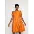YASSOLERO HI LOW DRESS Sukienka letnia orange peel Y0121C1FX