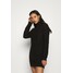 Missguided ROLL NECK BASIC DRESS Sukienka dzianinowa black M0Q21C1N3