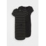 ONLY Tall ONLMAY LIFE DRESS 2 PACK Sukienka z dżerseju black/thin stripe/black solid OND21C01I