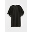 DESIGNERS REMIX ENOLA SLEEVE DRESS Sukienka letnia black DEA21C03P