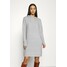 Vero Moda VMDOFFY HOOD DRESS Sukienka dzianinowa light grey melange VE121C2GK