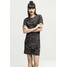 Urban Classics LADIES CAMO TEE DRESS Sukienka z dżerseju black UR621C00K
