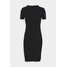 Vivienne Westwood TUBE DRESS Sukienka z dżerseju black VW921C00T